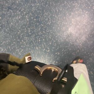 Black and Gold Handbag